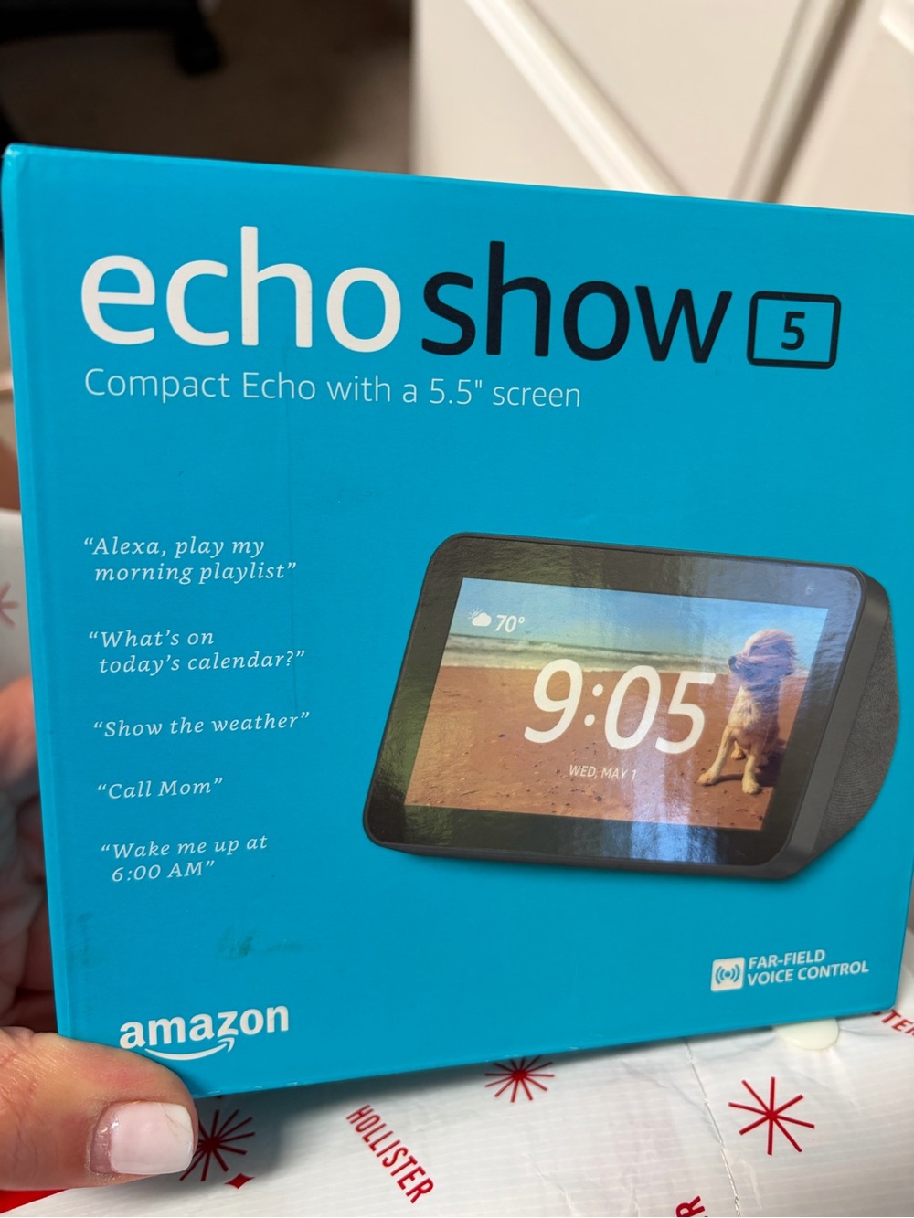 Amazon Smart Display - Turquoise Blue Packaging